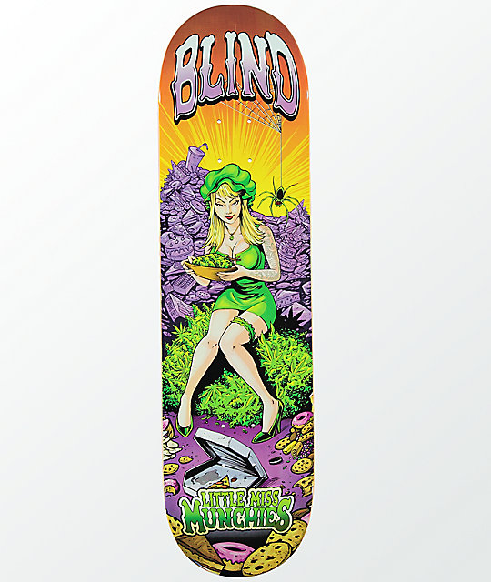 Blind Miss Munchies 8.25" Skateboard Deck Zumiez
